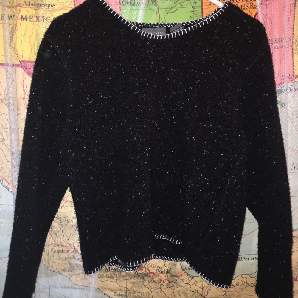 Vintage Semi-Crop Sweater